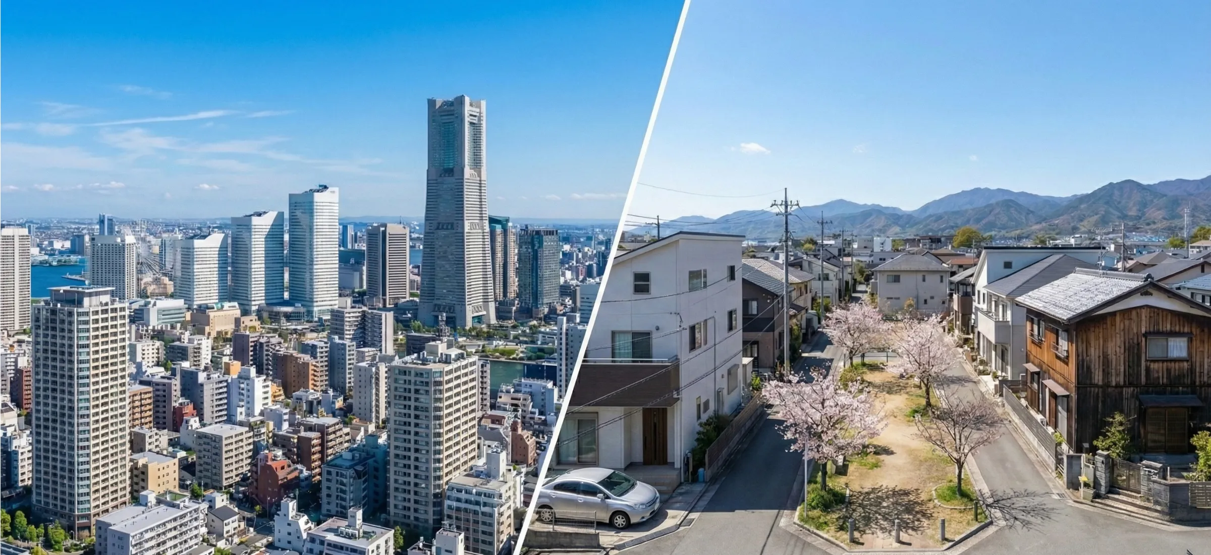 都心と郊外、どちらも叶える暮らし